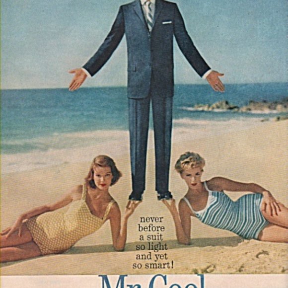 Vintage Blue Suit - Picture 7 of 8